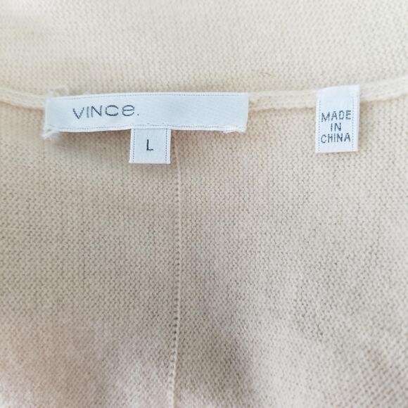 Vince Cashmere Cardigan  Women's  Lightweight Open Front  - Size S - Picture 4 of 6